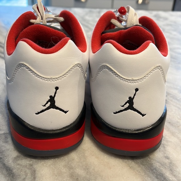 Jordan 5 red thunder low men’s 14 - Picture 4 of 5